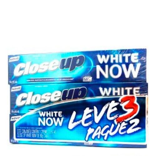 Creme Dental Close-Up White Now 90g 3 Unidades Creme Dental Close-Up White Now 90g 3 Unidades
