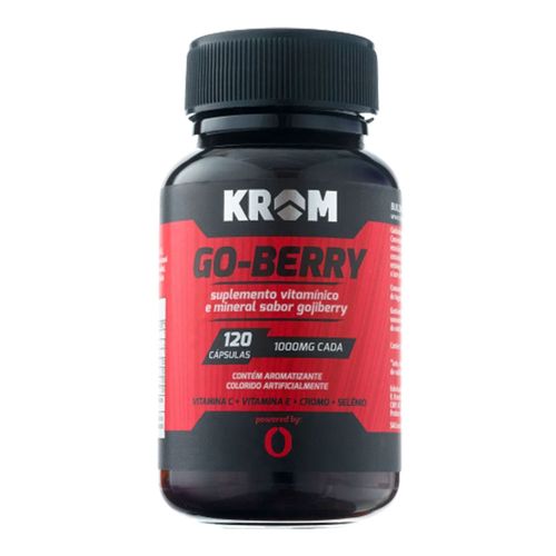 Suplemento Go-Berry Krom 120 Cápsulas Suplemento Go-Berry Krom 120 Cápsulas