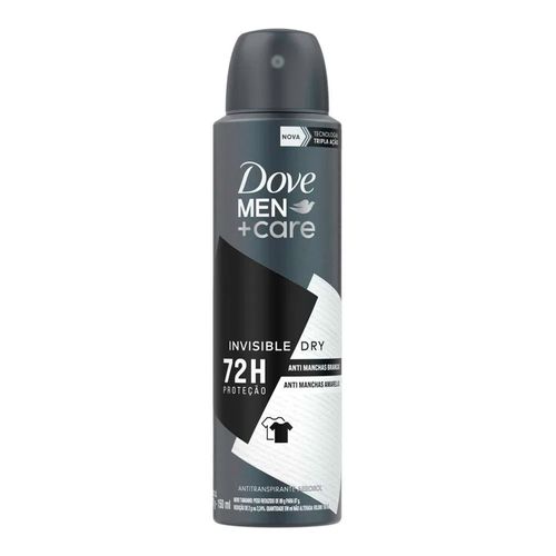 Desodorante Dove Men+Care Aerosol Invisible Dry 150ml