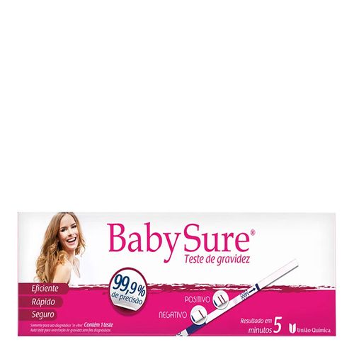 Teste de Gravidez Baby Sure União Química 1 Teste Teste de Gravidez Baby Sure União Química 1 Teste