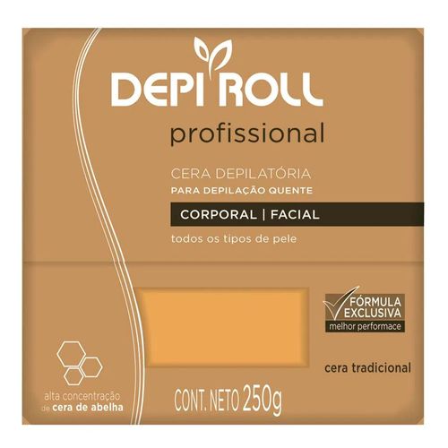 Cera Quente Tradicional Depi Roll 250g Cera Quente Tradicional Depi Roll 250g