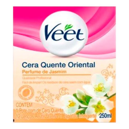 Cera Quente Veet Jasmim Feminino 250g Cera Quente Veet Jasmim Feminino 250g