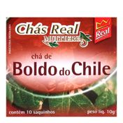Chás Real Multiervas Chá de Boldo do Chile 10 Saquinhos