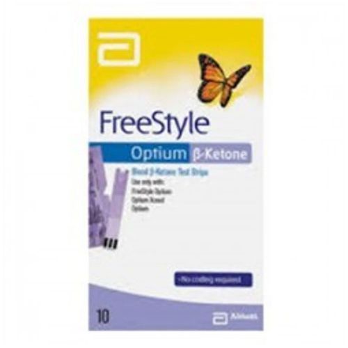 Tiras para Teste de Glicemia Optimum Arbott com 10 Tiras para Teste de Glicemia Optimum Arbott com 10