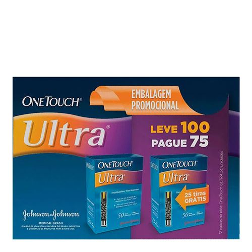 Tiras reagentes OneTouch Ultra 100 Unidades Tiras reagentes OneTouch Ultra 100 Unidades