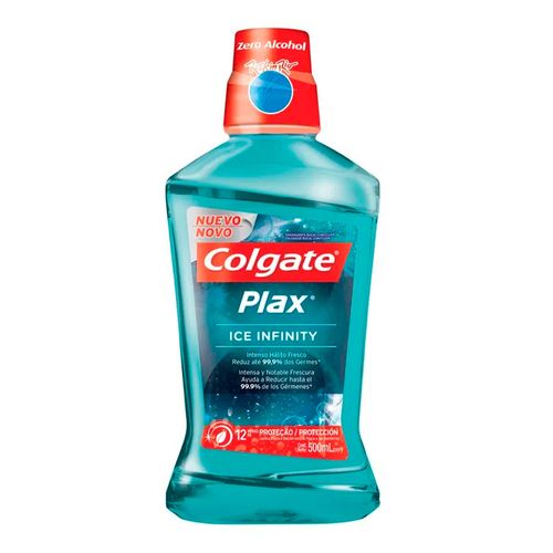 Enxaguante Bucal Plax Ice Infinity 500 ml Enxaguante Bucal Plax Ice Infinity 500 ml