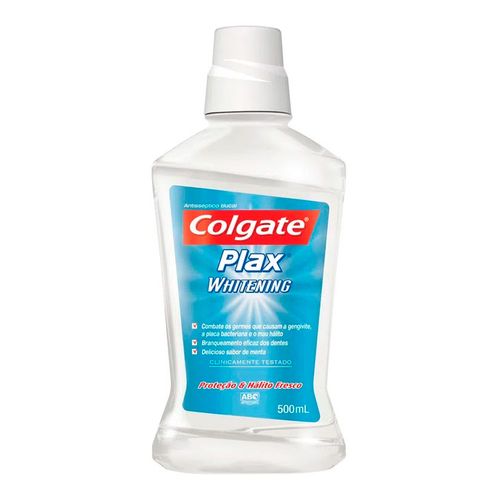 Enxaguante Bucal Plax Whitening 500ml Enxaguante Bucal Plax Whitening 500ml