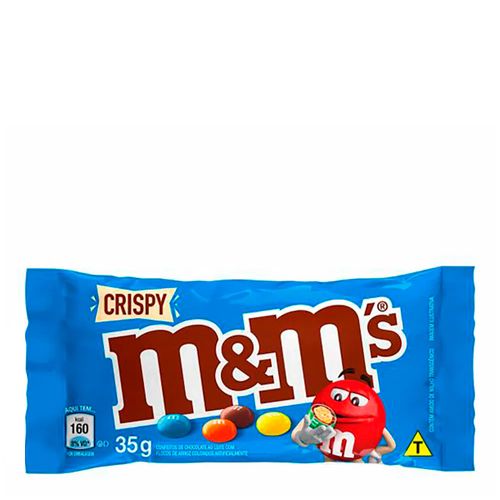 Confeito de Chocolate M&M'S Crispy 35g Confeito de Chocolate M&M'S Crispy 35g