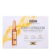 Kit Sérum Antioxidante Isdin Isdinceutics Flavo-C Ultraglican Diurno 2 ml 30 Unidades