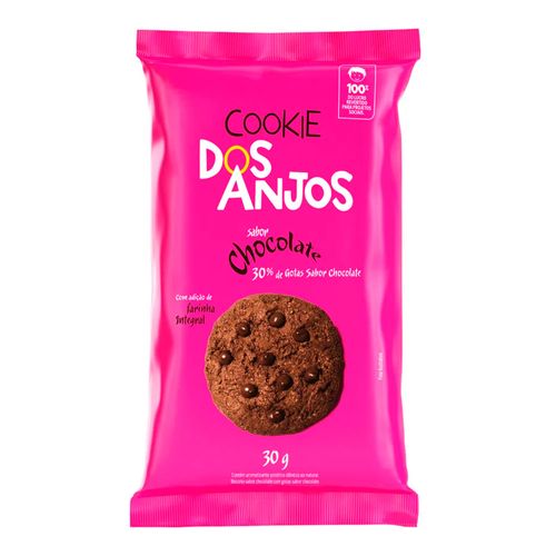 Cookie Dos Anjos Chocolate com Gotas de Chocolate 30g