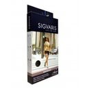 Meia 3/4 Sigvaris Audace Tamanho G Ponteira Aberta Cor Natural Feminina