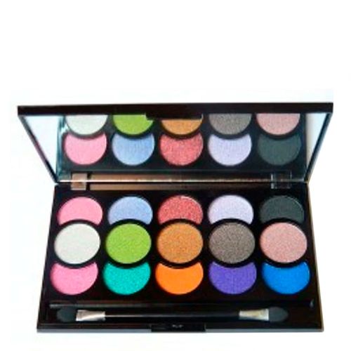 Kit de Sombras Jasmyne V752 com 15 cores Kit de Sombras Jasmyne V752 com 15 cores
