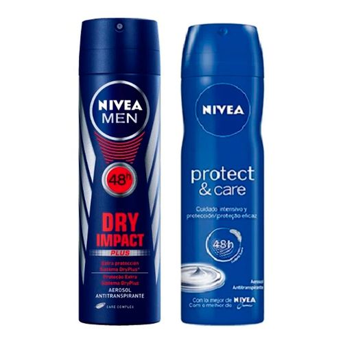 Kit Desodorante Aerosol Nivea Protect & Care Grátis Aerosol Masculino Kit Desodorante Aerosol Nivea Protect & Care Grátis Aerosol Masculino