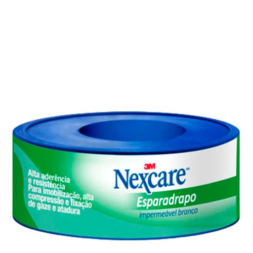Esparadrapo Impermeável Nexcare Branco 12mm x 3m Esparadrapo Impermeável Nexcare Branco 12mm x 3m