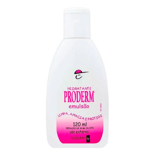 Proderm 120ml Emulsão Proderm 120ml Emulsão