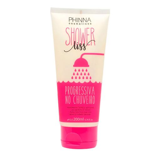 Progressiva De Chuveiro Phinna Shower Liss 200ml Progressiva De Chuveiro Phinna Shower Liss 200ml