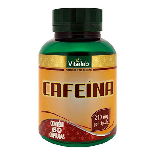 Cafeína 60 Vitalab Cápsulas Cafeína 60 Vitalab Cápsulas