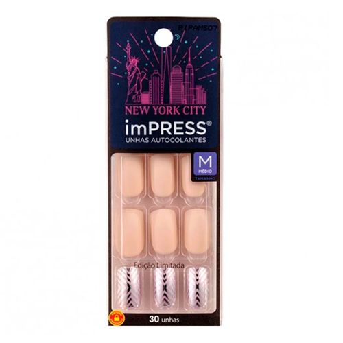 Unhas Autocolantes Kiss New York Impress Insights Médio 30 Unidades Unhas Autocolantes Kiss New York Impress Insights Médio 30 Unidades