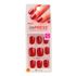 Unhas Postiças Autocolantes Curta Kiss New York Impress Tweetheart 24 Unidades