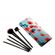 Kit Fashion Beauty Care Ana Hickmann 5 Pincéis + Estojo Maquiagem