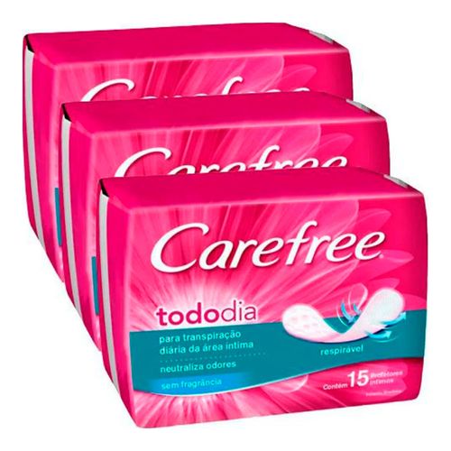 Protetor Diário Carefree Brisa 45 Unidades Protetor Diário Carefree Brisa 45 Unidades