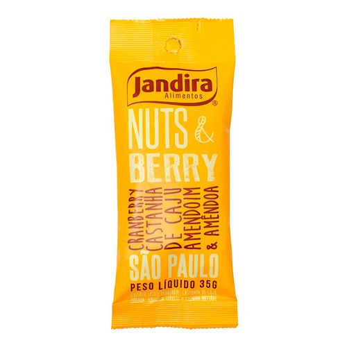 Mix De Nuts e Frutas Jandira São Paulo 35g Mix De Nuts e Frutas Jandira São Paulo 35g