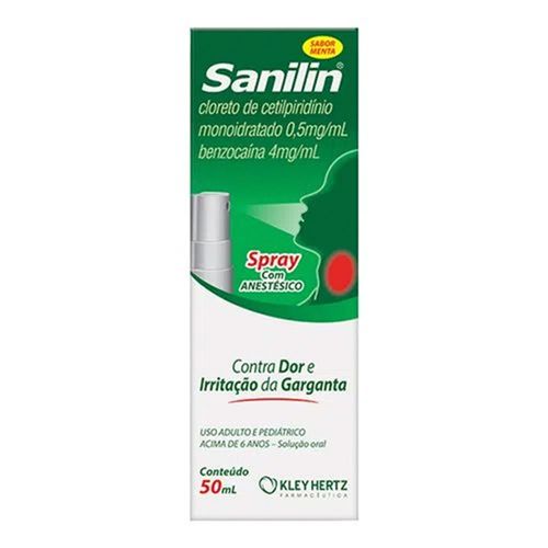 Sanilin 0,5mg/ml + 4mg/ml Spray 50ml