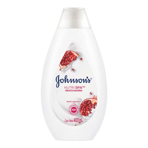 Loção Hidratante Johnsons Nutri Spa Renovadora Romã 400ml Loção Hidratante Johnsons Nutri Spa Renovadora Romã 400ml