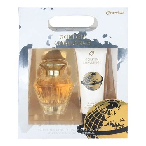 Kit Florence Golden Challenge Eau de Parfum Omerta Perfume Feminino 100ml + Gel de Banho 100ml Kit Florence Golden Challenge Eau de Parfum Omerta Perfume Feminino 100ml + Gel de Banho 100ml