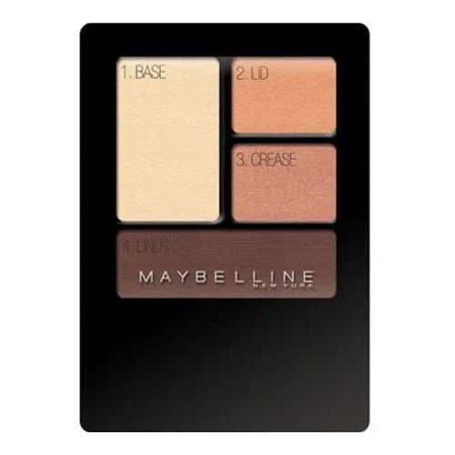 Quarteto de Sombras Maybelline New Expertwear Eyeshadow Sunlit Bronze 4,8g