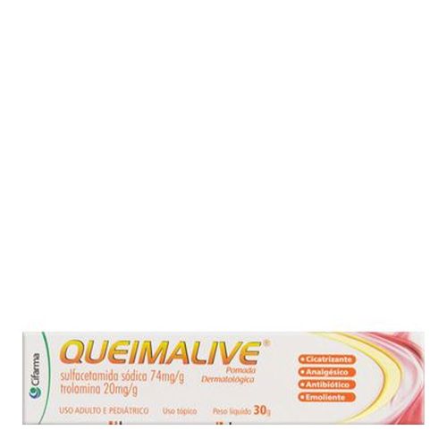 Queimalive Pomada Grb 30g Queimalive Pomada Grb 30g