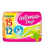 Protetor Diário Intimus Days S/ Perfume 40 Uniades