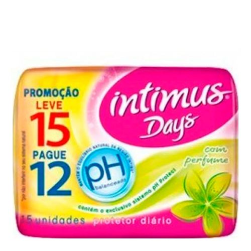 Protetor Diário Intimus Days S/ Perfume 40 Uniades Protetor Diário Intimus Days S/ Perfume 40 Uniades