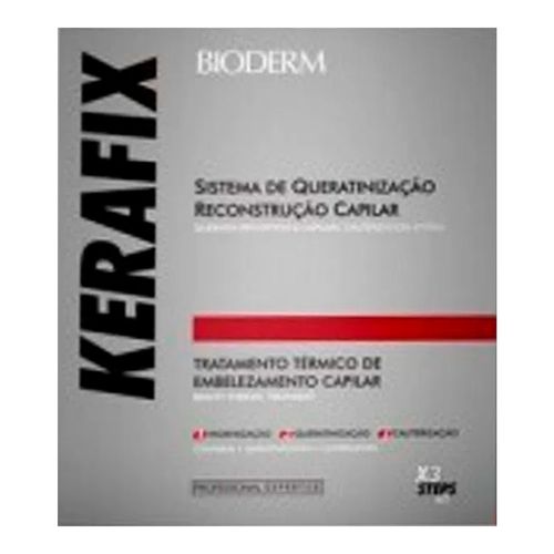 Kit Reconstrução Capilar Bioderm Kerafix Kit Reconstrução Capilar Bioderm Kerafix