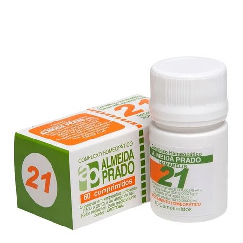 Complexo Homeopático Hamamelis Almeida Prado nº 21 Complexo Homeopático Hamamelis Almeida Prado nº 21