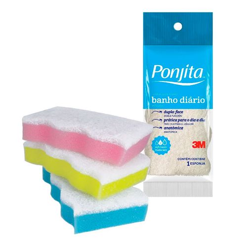 Esponja de Banho Ponjita 3M Diário