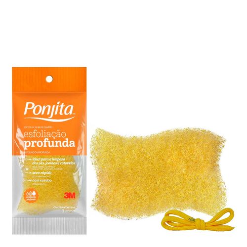 Esponja de Banho Ponjita 3M Esfoliação Profunda Esponja de Banho Ponjita 3M Esfoliação Profunda
