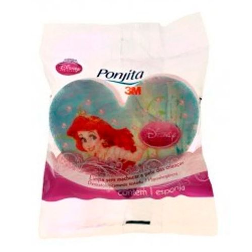 Esponja de Banho Ponjita 3M Kids As Princesas Esponja de Banho Ponjita 3M Kids As Princesas