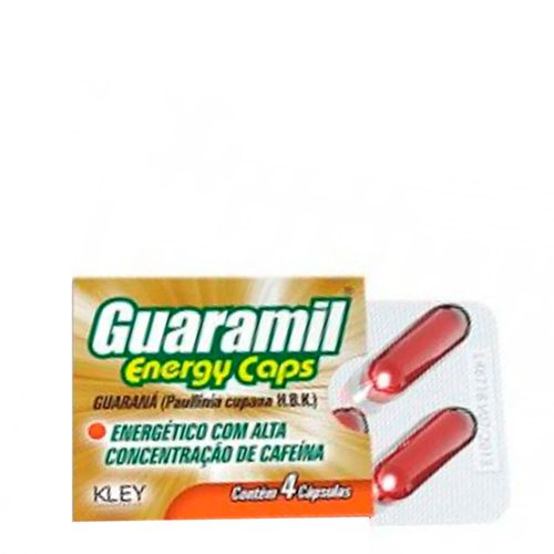 Guaramil Suplemento Energético 4 Cápsulas