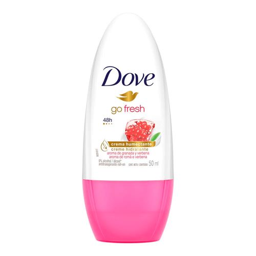 Desodorante Dove Roll-On Feminino Romã 50ml Desodorante Dove Roll-On Feminino Romã 50ml