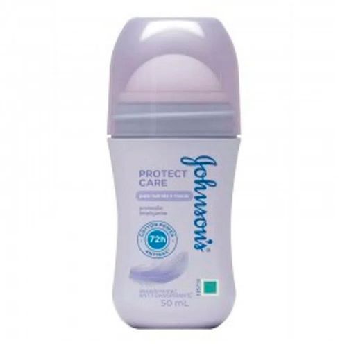 Desodorante Johnson´s Roll On Protect Care Feminino 50ml Desodorante Johnson´s Roll On Protect Care Feminino 50ml