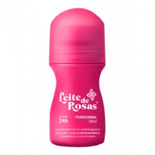 Desodorante Leite de Rosas Roll On Feminino 50ml Desodorante Leite de Rosas Roll On Feminino 50ml