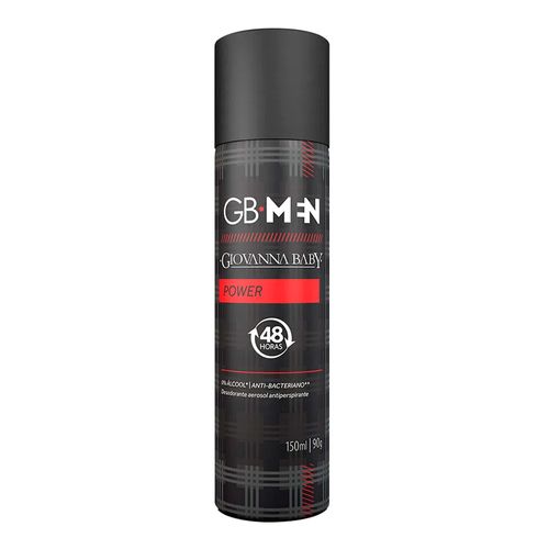 Desodorante Masculino Aerosol Giovanna Baby Power Aerosol 150ml Desodorante Masculino Aerosol Giovanna Baby Power Aerosol 150ml