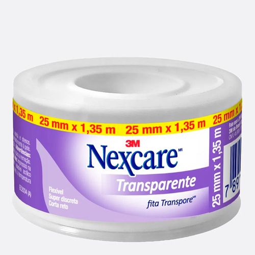 Fita Nexcare Transparente 25mm X 1,35m