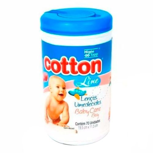 Lenço Umedecido Cotton 40 Unidades Lenço Umedecido Cotton 40 Unidades