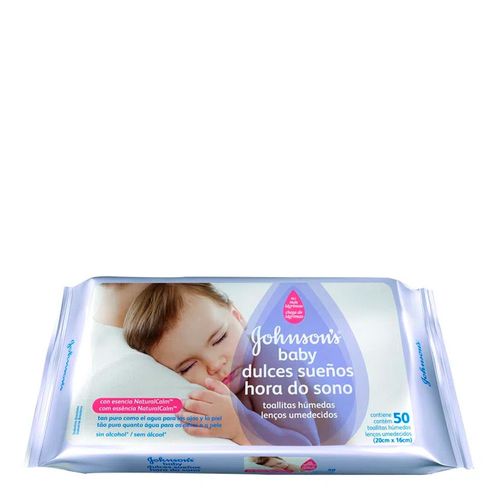 Lenço Umedecido Johnson's Baby Hora do Sono 4 Unidades Lenço Umedecido Johnson's Baby Hora do Sono 4 Unidades