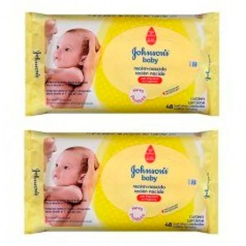 Lenço Umedecido Johnson's Recém-Nascido 48 Unidades Lenço Umedecido Johnson's Recém-Nascido 48 Unidades