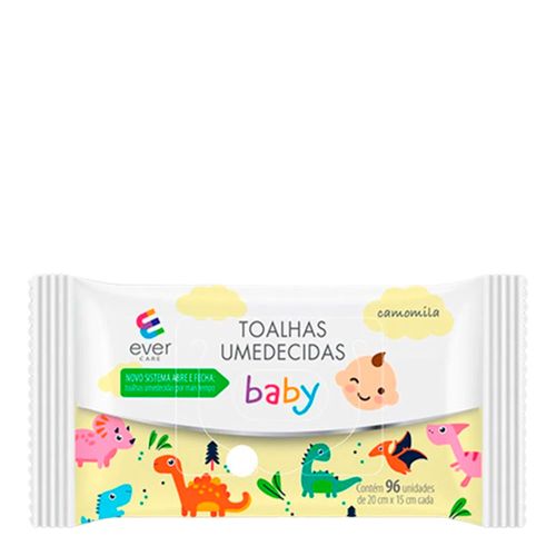 Lenço Umedecido Baby Camomila Ever Care 96 Unidades Lenço Umedecido Baby Camomila Ever Care 96 Unidades