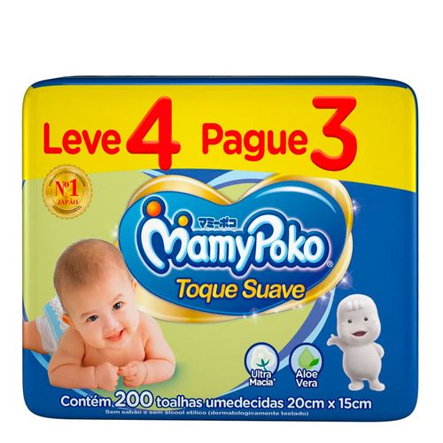 Lenço Umedecido Mamypoko 4 Pacotes Lenço Umedecido Mamypoko 4 Pacotes