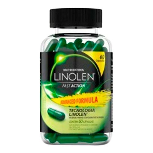 Linolen Nutrilatina Fast Action 60 Cápsulas Linolen Nutrilatina Fast Action 60 Cápsulas